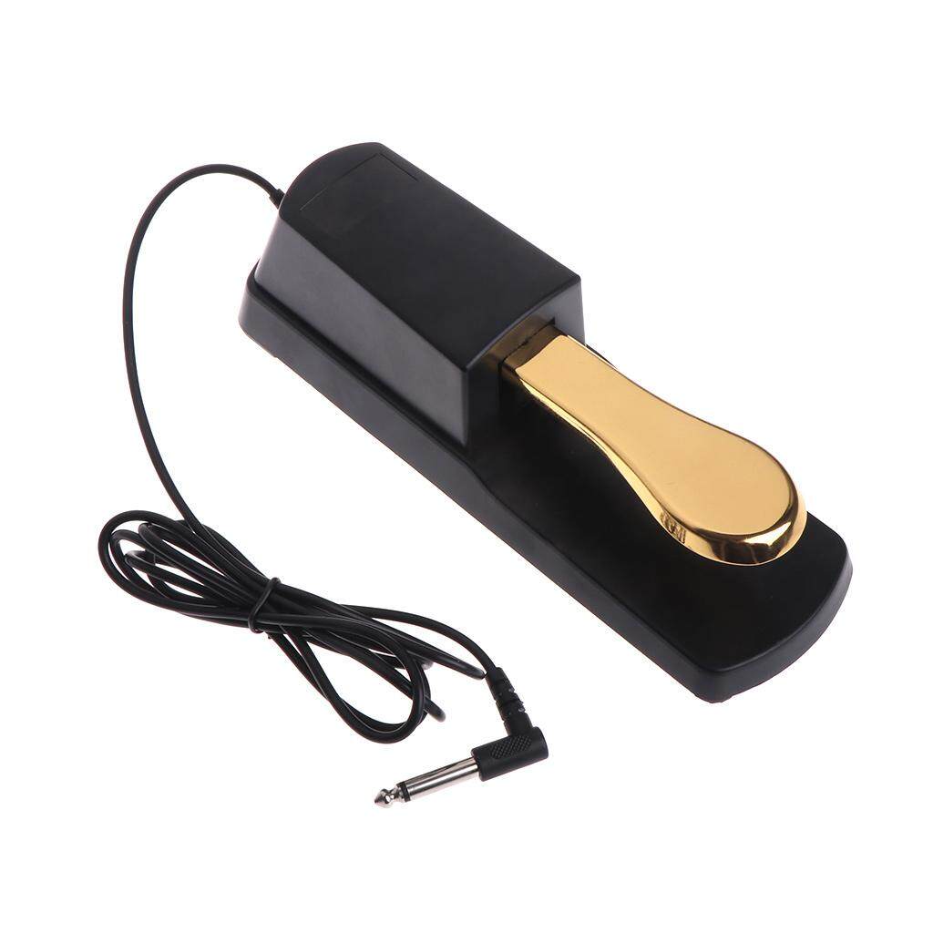 Electric Piano Keyboard Sustain Pedal Portable Damper Digital Synthesizer MIDI - intl