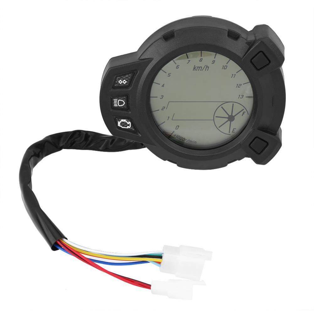 Duoqiao Motorcycle Instruments LCD Speedometer Odometer Tachometer for Yamaha BMS125 7 Color Meter