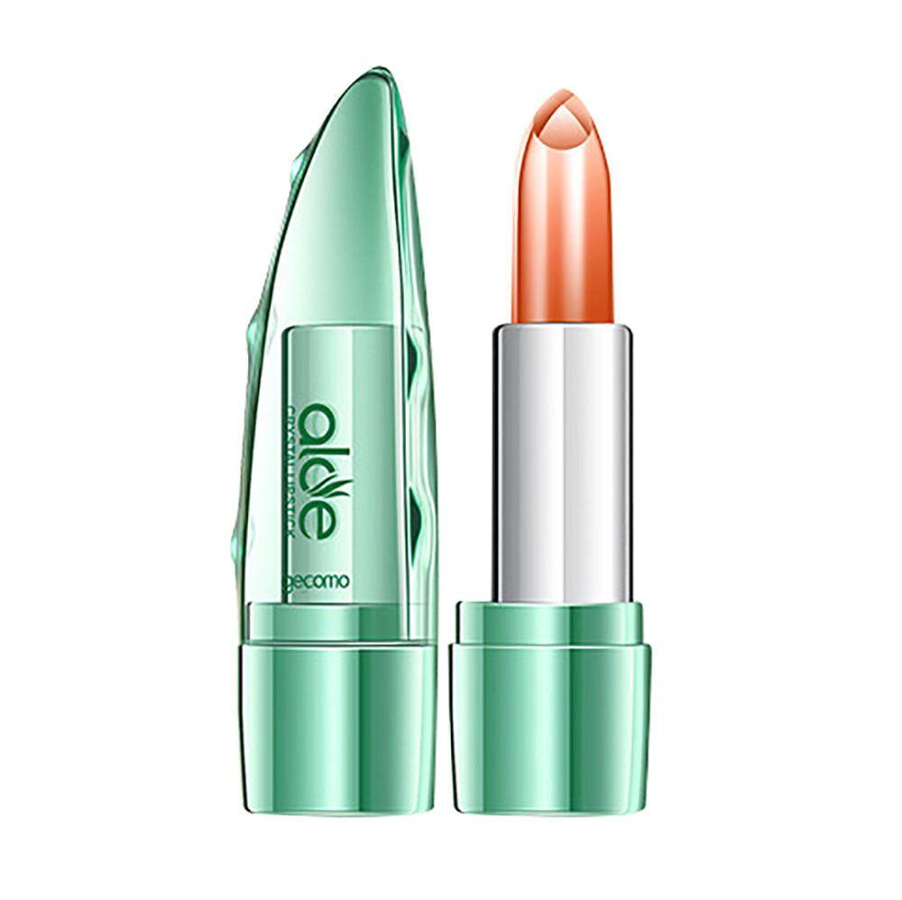 Lidah Buaya Vera Organik Jeli Lipstik Mengubah Suhu Warna Moisturizing Bibir Finleyshop-Internasional