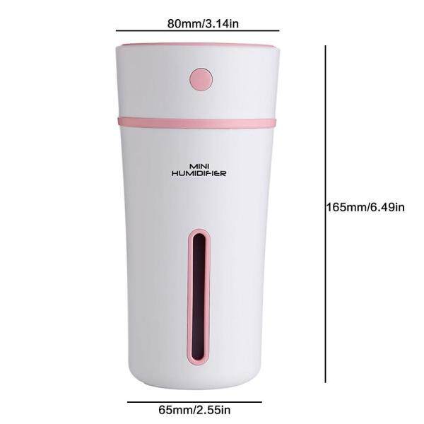 leegoal Cup Humidifier USB Night Light Humidifier Large Capacity Desktop Home Office Humidifier(Pink) Singapore