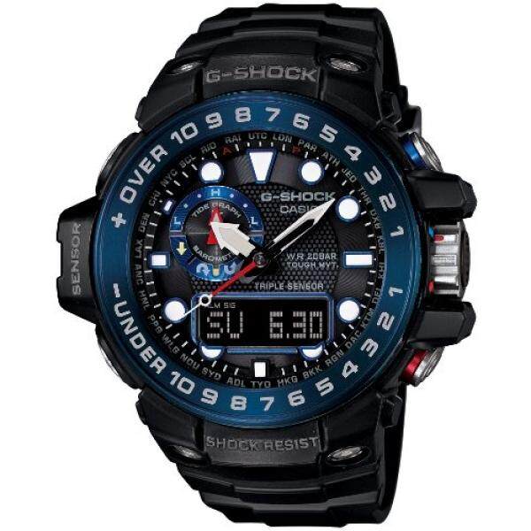G-Shock GWN1000B Seri Master Of G Kualitas-Hitam/Satu Ukuran