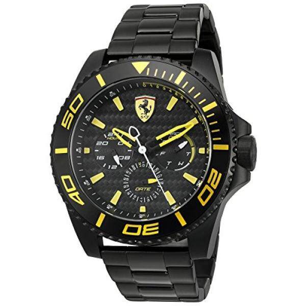 Ferrari Mens XX KERS Kuarsa Baja Anti Karat Jam Tangan Kasual (Model: 0830309)