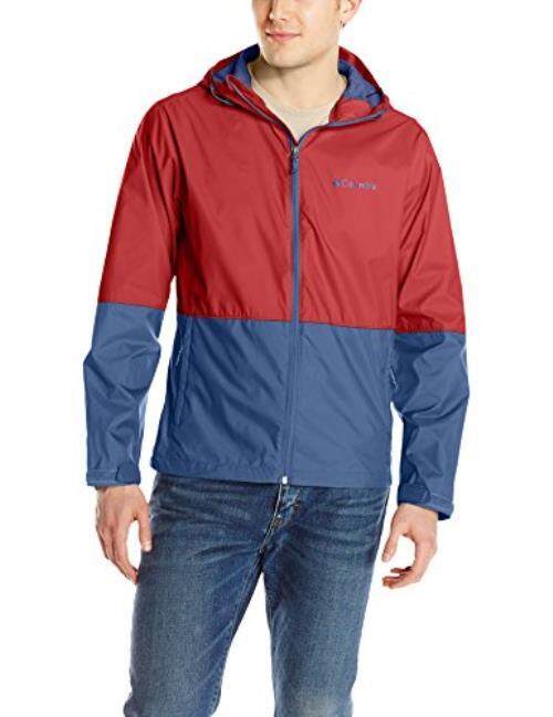 Columbia Laki-laki Roan Gunung Jaket, Elemen Merah/Seng, Xx-besar-Internasional