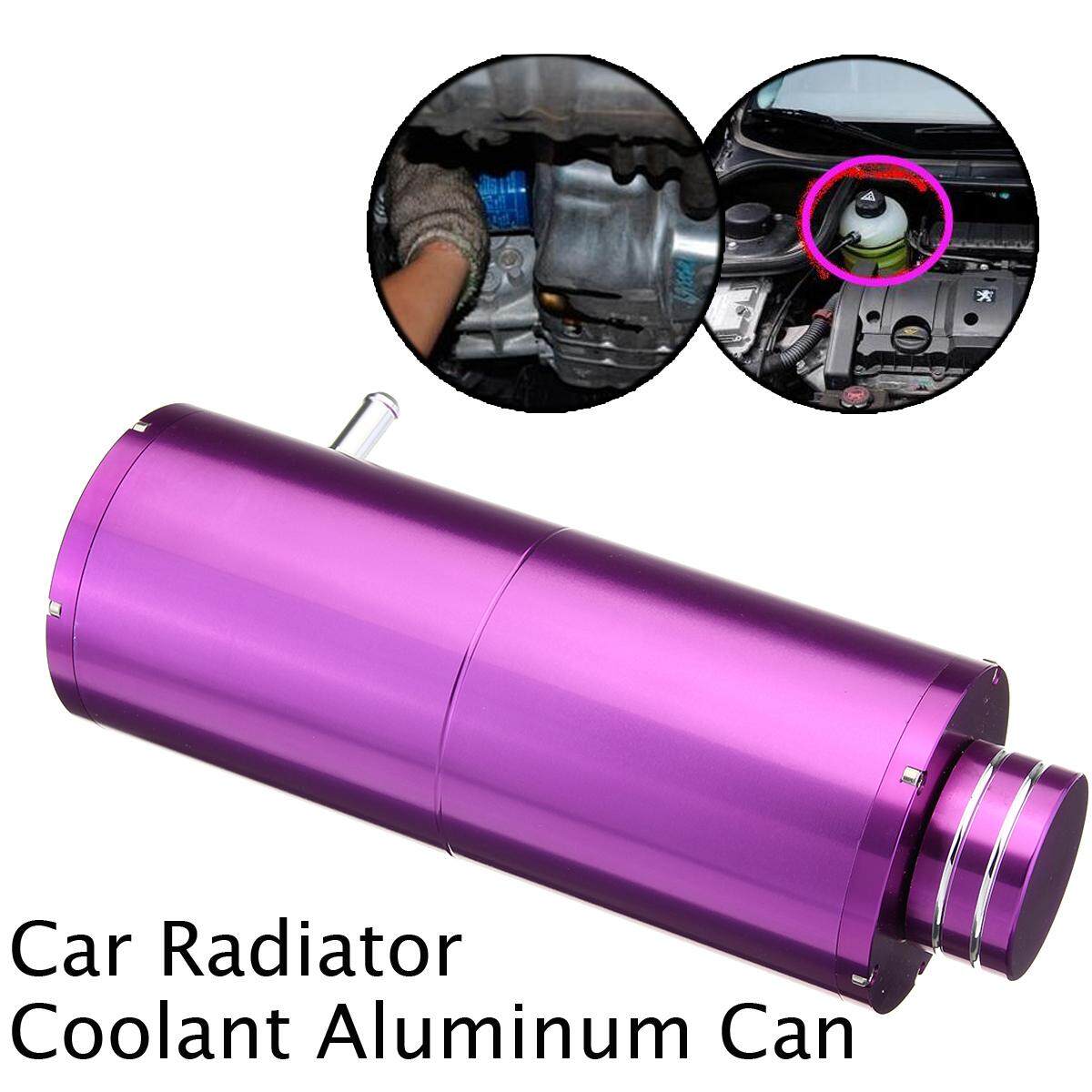 800 Ml Otomatis Silinder Reservoir Radiator Coolant Tangki Overflow Hose Reserve Dapat-Internasional