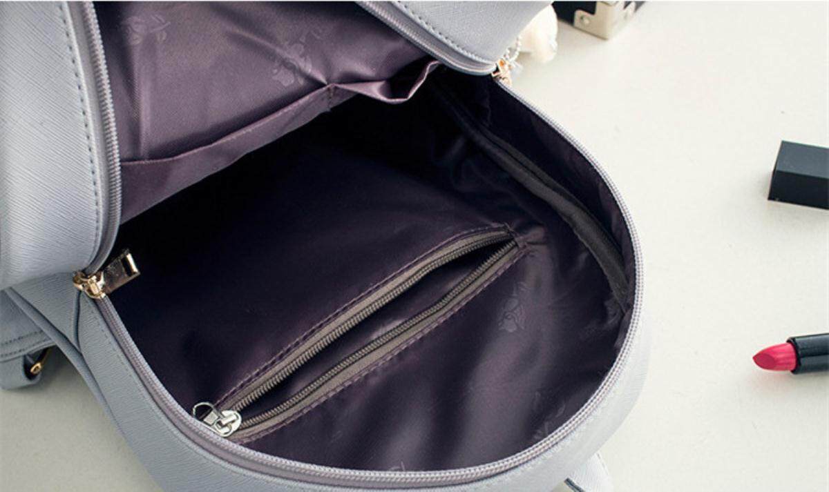 FA Fashion Leather Backpack Female Small Backpacks For Women School Bag 4 Sets Woman Kanken Bagpack Mochilas Mujer Wyq440 (BLACK 4 SETS) August 2018 - 3 FA Fashion Leather Backpack Female Small Backpacks For Women School Bag 4 Sets Woman Kanken Bagpack Mochilas Mujer Wyq440 (BLACK 4 SETS) - 3