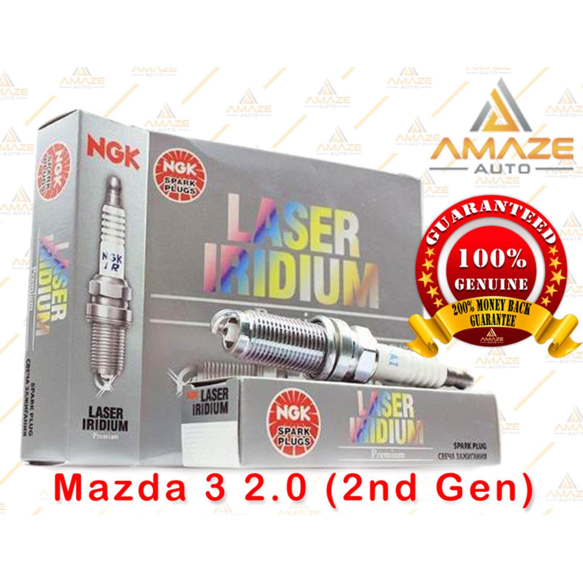 NGK Laser Iridium Spark Plug for Mazda 3 2.0 (2nd Gen)