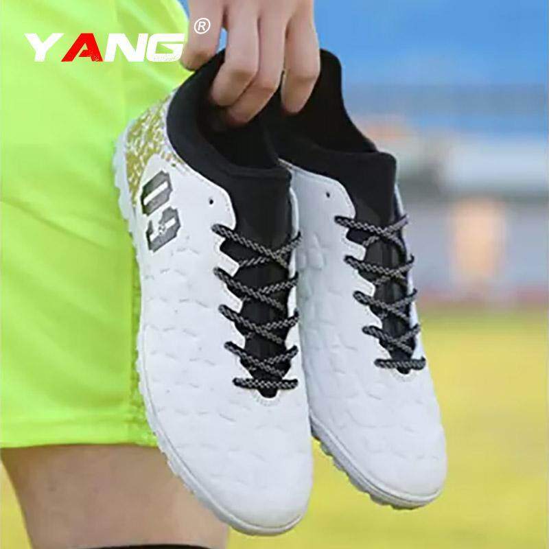 Yang 2018 Baru Pria Luar Ruangan Sepak Bola Sepatu Turf Dalam Sepak Bola Futsal Sepatu Kasut Futsal Lelaki (Tf) -Internasional