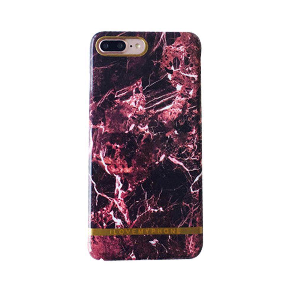 Langsung Menghukum Mati Halus Retro Marmer Granit Gaya Tempurung Pelindung Casing untuk Iphone6/6 Plus/7/7 Plus-Intl