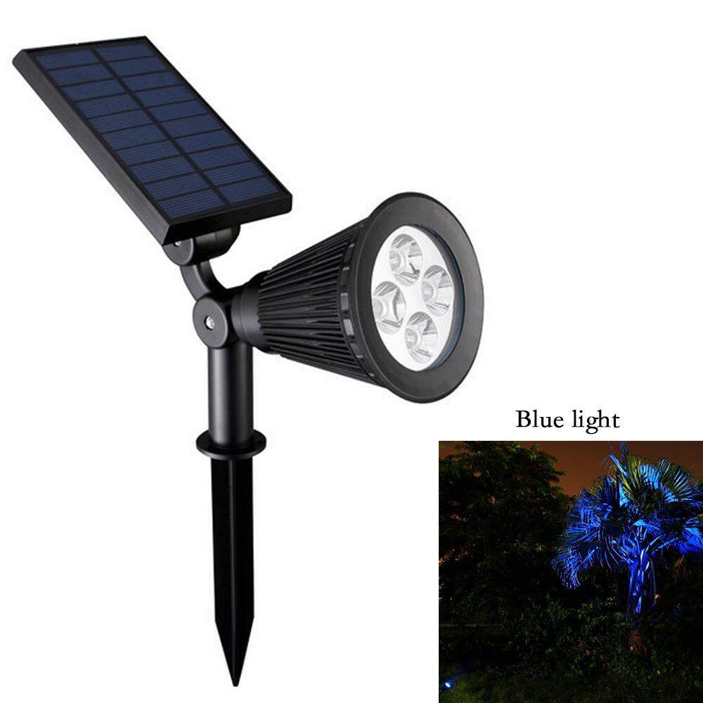 huazhong Solar Spotlight, IP65 Waterproof LED 2-in-1 Auto On/Off Outdoor Landscape Wall Lamp Spotlight For Garden Patio