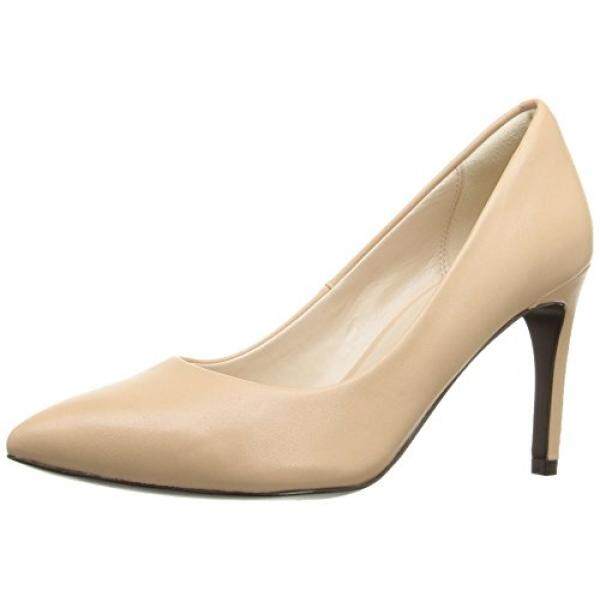 Cole Haan Wanita Amelia Grand 85 Mm Gaun Pompa, Nude Kulit, 7.5 B Kami-Internasional