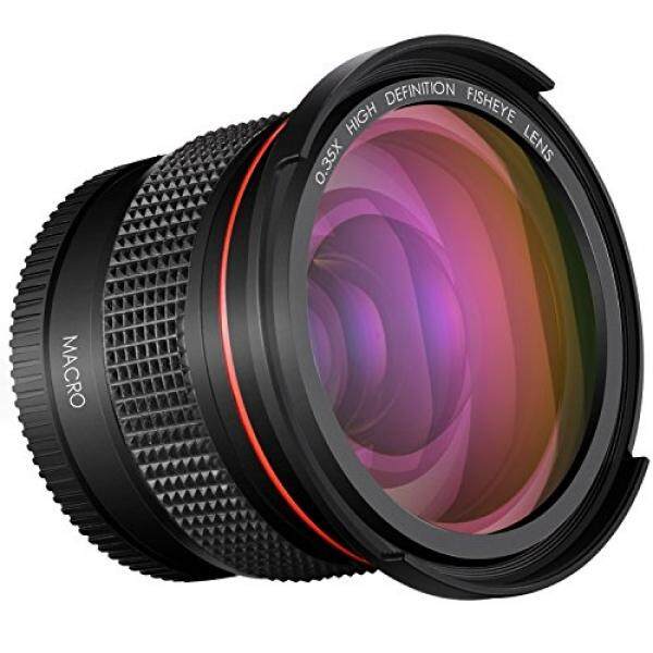 Neewer 52MM 0.35x Pro Macro Fisheye Wide Angle Lens with Macro Close-Up Portion for NIKON DSLR D3300 D3200 D3100 D5500 D5300 D5200 D5100 PENTAX K-30 K-50 K-500 K-5 K-5 II DSLR Cameras - intl