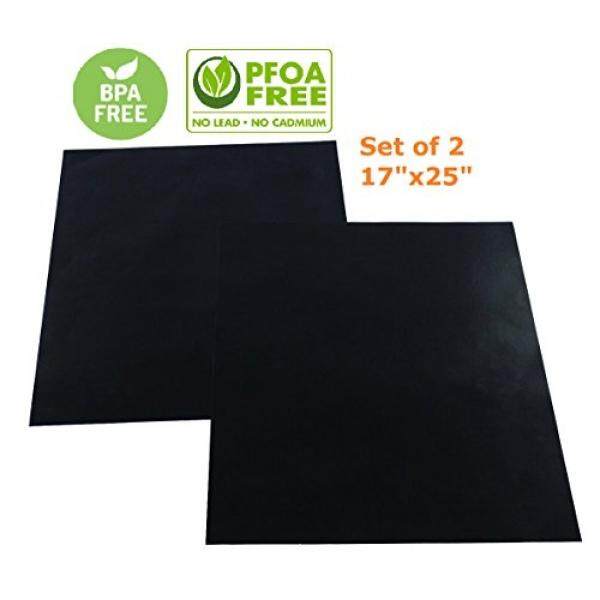 2 Pack Besar Berat Tugas Teflon Oven Penggaris Alas, 17