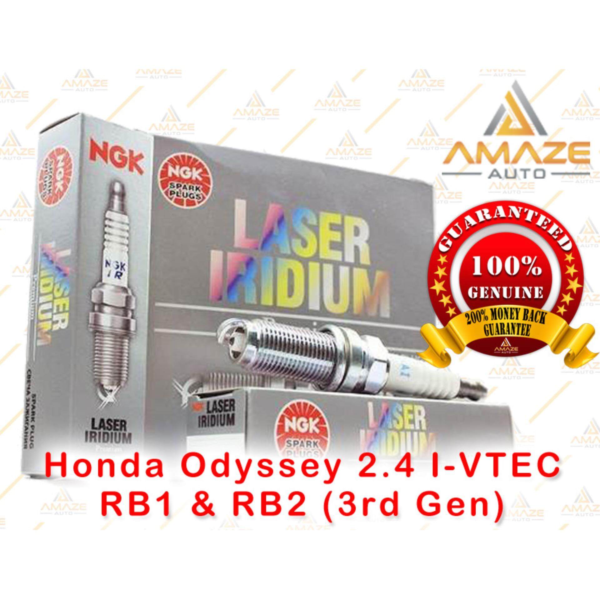 NGK Laser Iridium Spark Plug for Honda Odyssey 2.4 I-VTEC (3rd Gen)