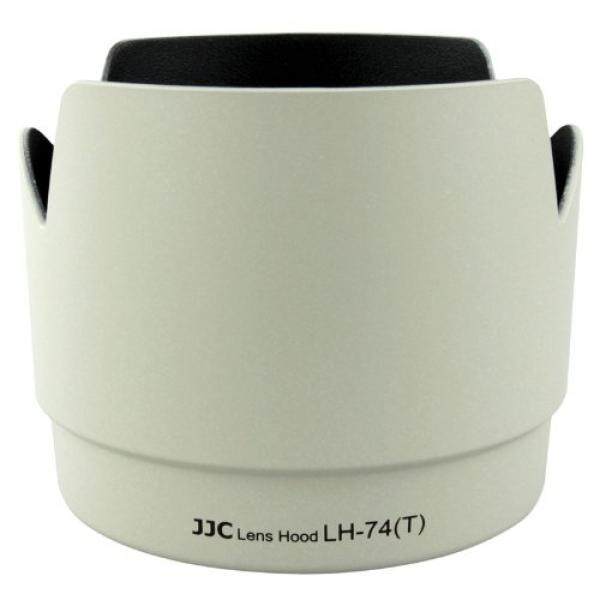 JJC Profesional LH74T Putih Tulip Bunga Lensa Tudung untuk Canon 70-200 Mm F 4 Lensa Menggantikan Canon ET-74 ET74-Internasional