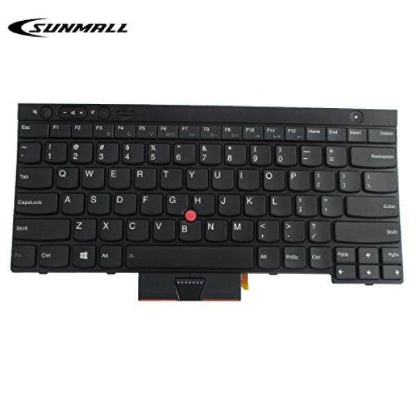 SUNMALL New Laptop Keyboard replacement with Backlight Backlit Pointer for Lenovo IBM ThinkPad X230 X230I X230T X230I T430 T430S T430I L430 T530 T530I W530 L530 US Layout Black (6 Months Warranty) - intl