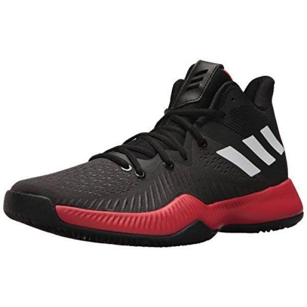 adidas Mens MAD Bounce, Core Black/White/Semi Frozen Yellow, 17 M US - intl