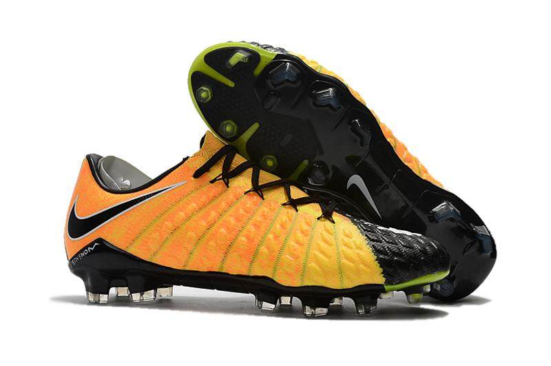 Baru Arrival Sepatu Sepak Bola Pria Superfly Sepatu Sepak Bola Hypervenom Phantom III FG Luar Ruangan Latihan-Internasional