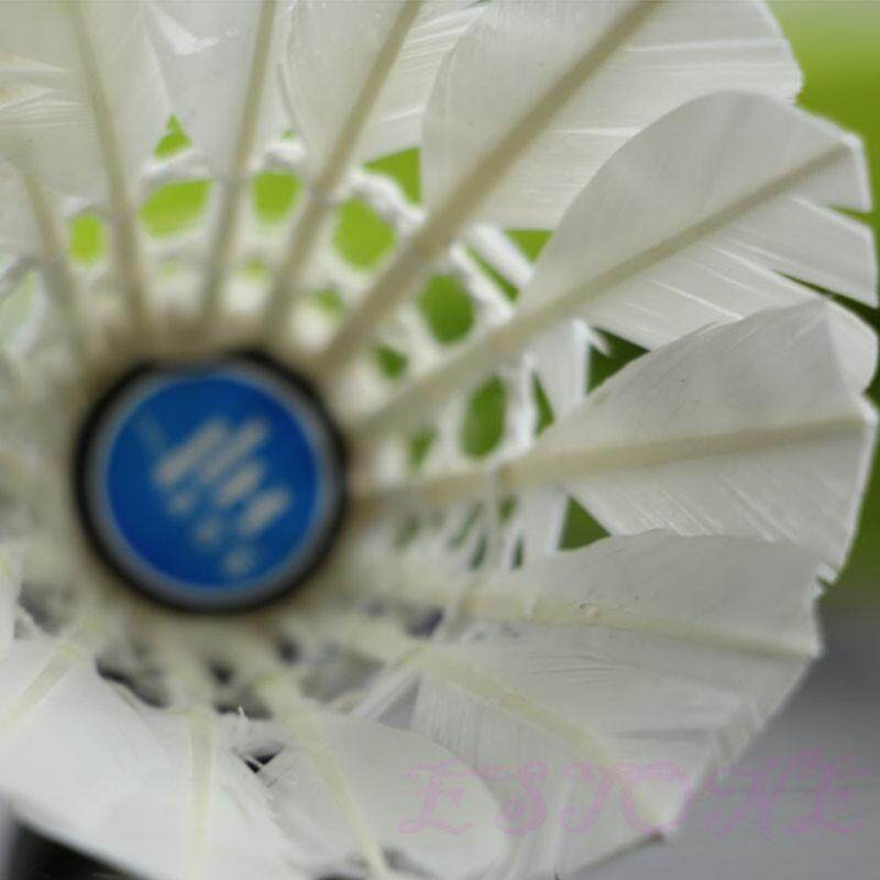 noion Ters1®12x Training White Goose Feather Shuttlecocks Birdies Badminton Ball Game