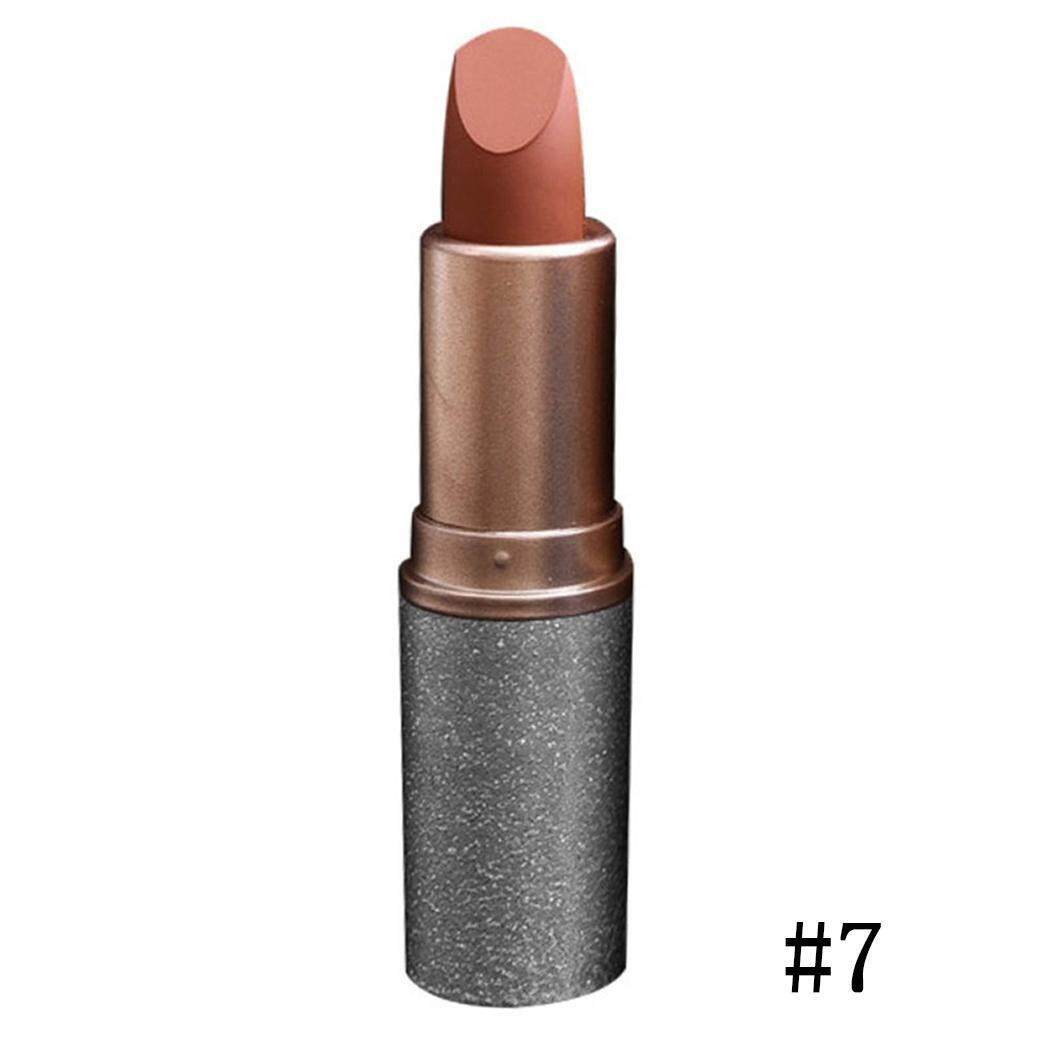 Obral Cuci Gudang Baru Riasan Kosmetik Matte Tahan Lama Gaya Antik Lembut Krim Bibir Lipstick Lip Gloss-Intl