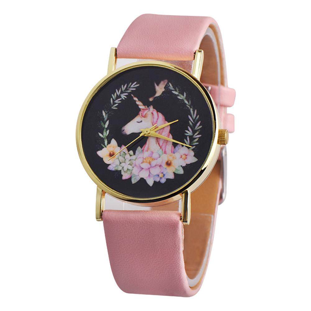 Free shipping Naponie Mode Lucu Hewan Wanita Kulit Kulit Tali Analog Paduan Kuarsa Jam Tangan-Internasional