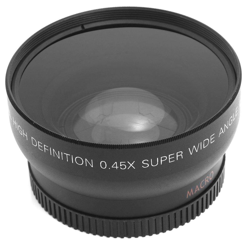 0.45X52 Mm Super Makro Sudut Lebar Lensa untuk Nikon 18-55 Mm 55-200 Mm 50 Mm