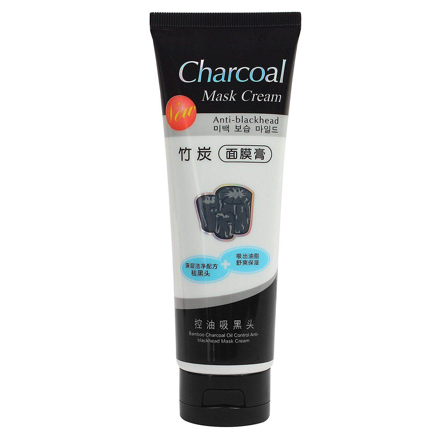 Bamboo Charcoal Peel Off Mask Cream Anti Blackhead - Blue