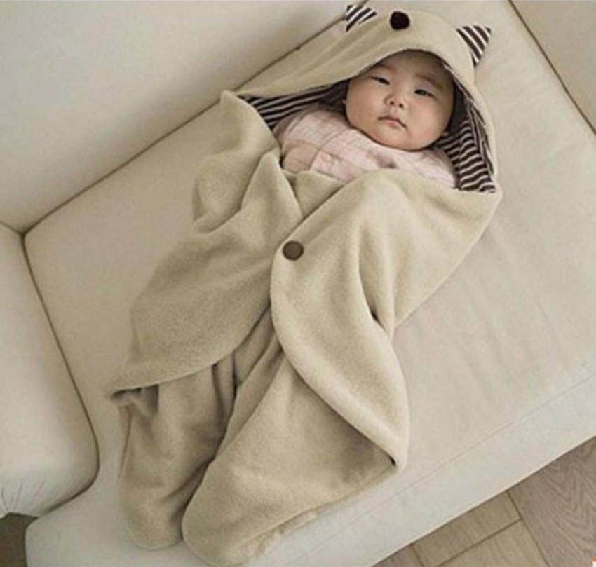 Panda Online Lembut Baru Lahir Bayi Swaddle Bungkus Selimut Bayi Tidur Sack