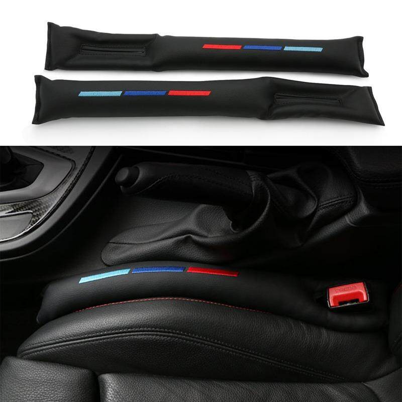 for M logo Car Seat Gap Filler box Hand Brake Gap Filler storage PU Leather fir for BMW M sports M5 e46 e36 f10 e90 f30 f20 e39 x3 x1 x5 e53 E60 E90 E30 E34 F15 F30 - intl