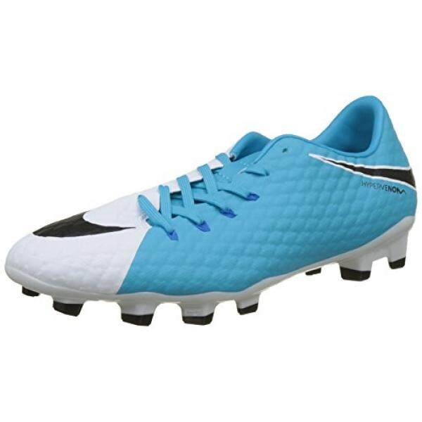 Nike Mens Hypervenom Phelon III FG Soccer Cleats Photo Blue - intl
