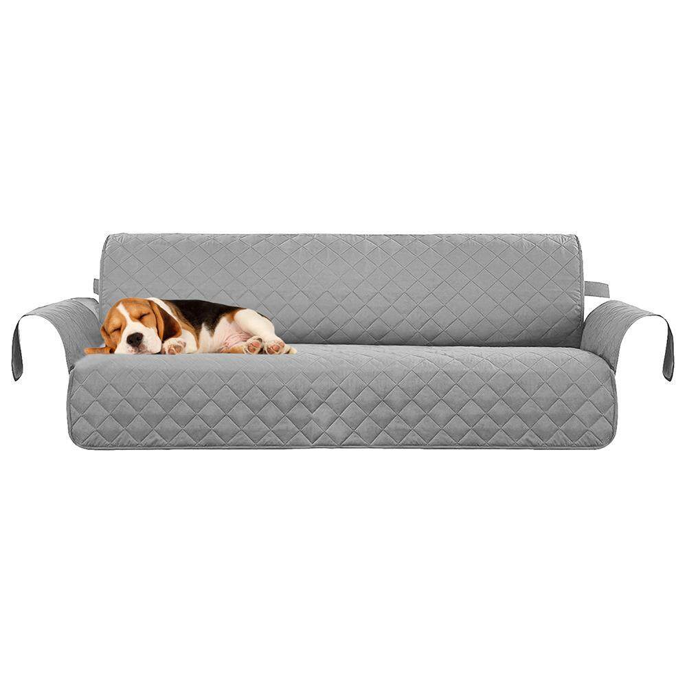 niceEshop 3 Seater Sofa Slipcovers, Professional Non Slip Quilted Pet Sofa Protector Cover, Seat Width 66'' Reversible Wear Resistant and Waterproof Furniture Protector