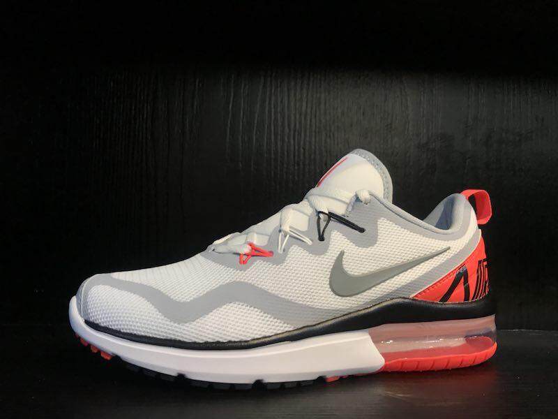 Nike Men's And Women's Air Max 270 Running Sneakers Grey Red EU36-44 - intl