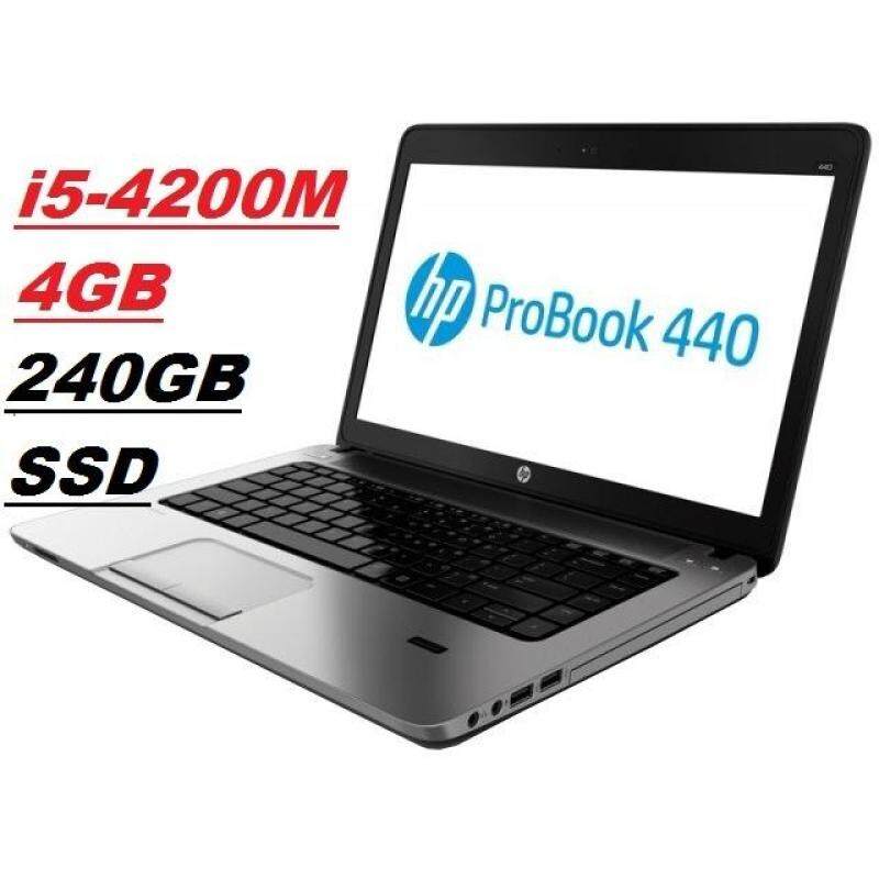 (REFURBISHED) HP PROBOOK 440 G1 INTELCOREi5 4200M 4TH GEN/4GB/240GB SSD/DVD RW/14/INTEL HD GRAPHIC /WIN 8 PRO Malaysia