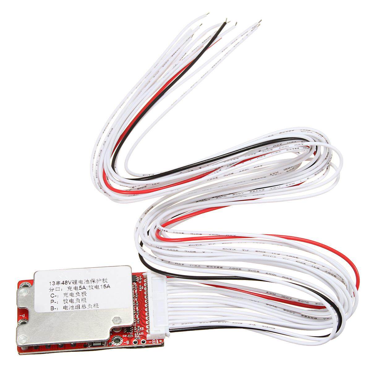 48V 52V 13S 15A-45A 20x 3.6V/3.7V/4.2V Battery Protection Board BMS PCB - Intl September 2018 - 2 48V 52V 13S 15A-45A 20x 3.6V/3.7V/4.2V Battery Protection Board BMS PCB - intl - 2