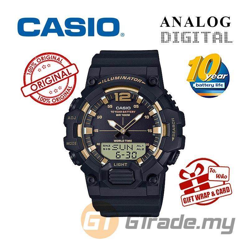 CASIO MEN HDC-700-9A Analog Digital Watch | 10-Year Battery Malaysia