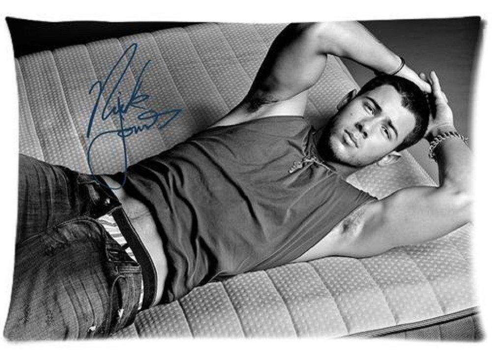 Dekorasi Kamar Tidur Kustom Nick Jonas Sarung Bantal Lembut Berritsleting Throw Bantal Sarung Kasus Bantalan Meliputi Desain Fasfion Dua Sisi Dicetak 20X26 Bantal-Internasional