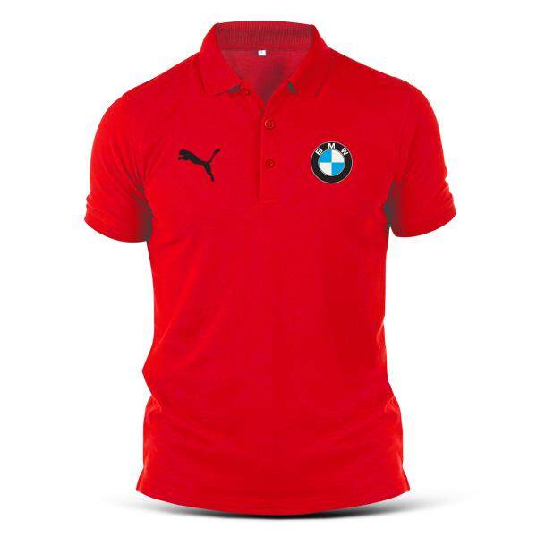 BMW Racing Sport Car Turbo Puma Streetwear Polo T-Shirt