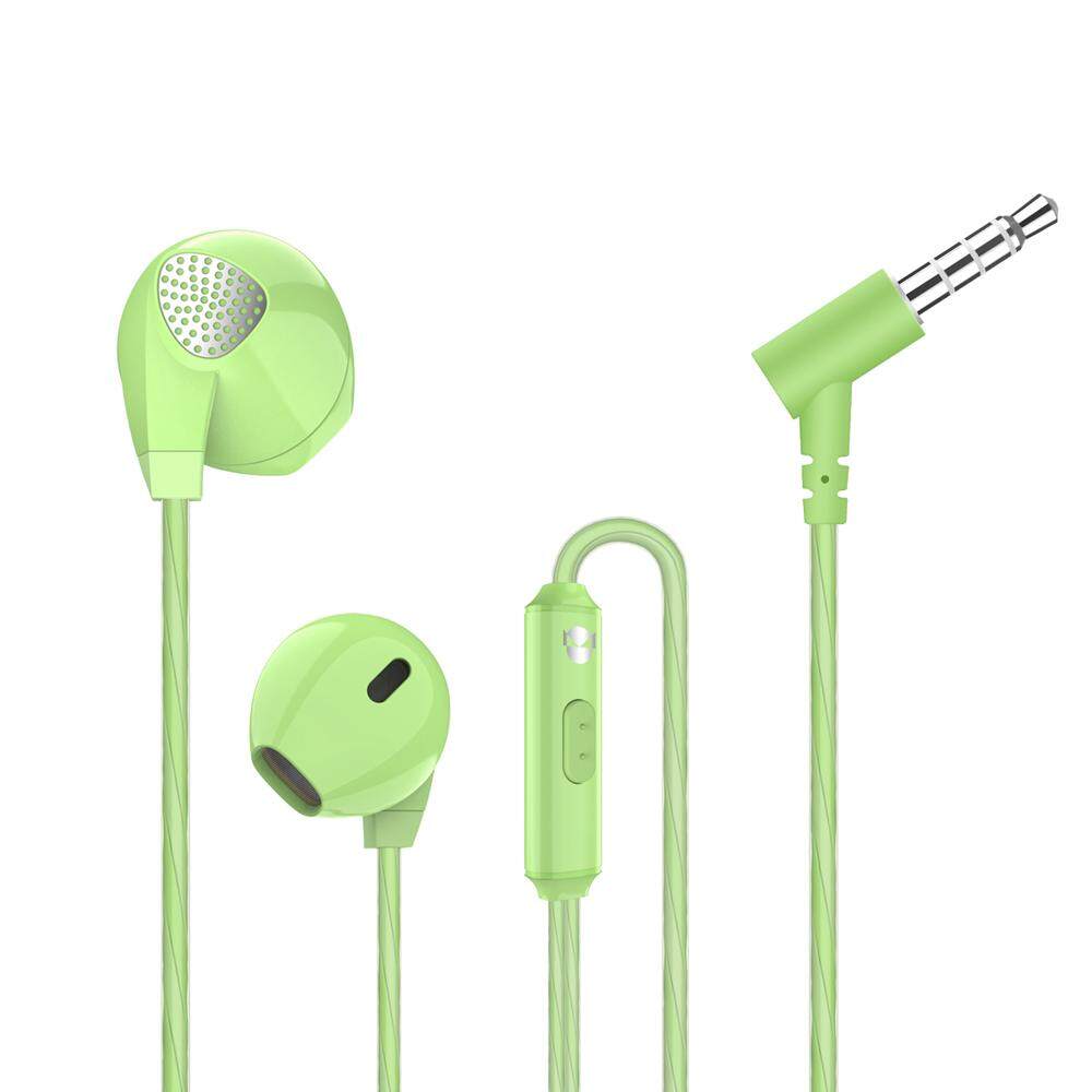 A3 Datar Telinga Headphone Dinamis HIFI Demam Di Telinga Earphone Nirkabel Olahraga Headset 3.5 Mm Steker untuk iPhone X Samsung s8 Samsung CATATAN 8-Internasional