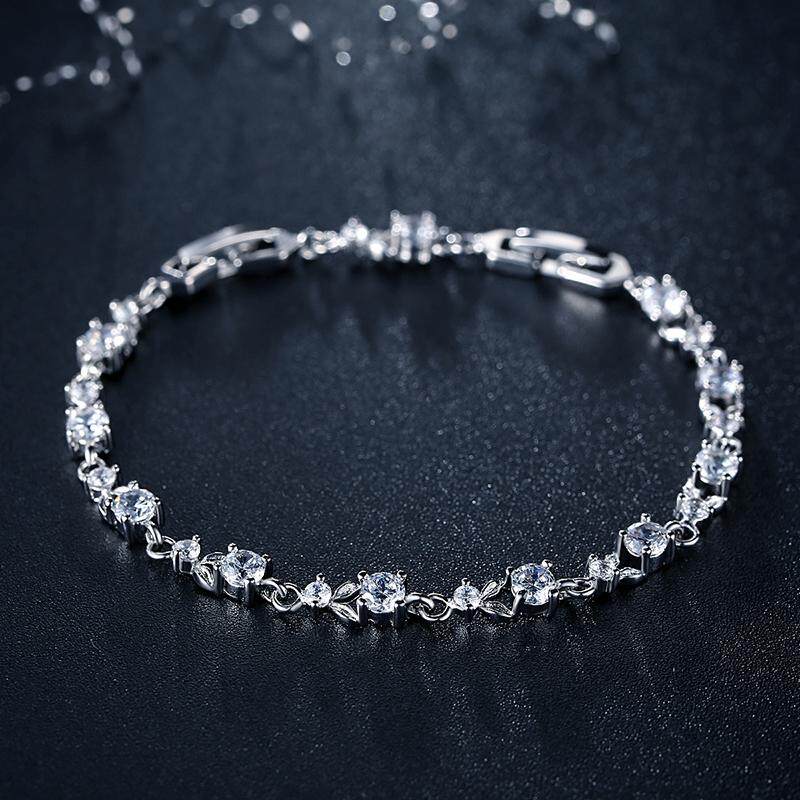 Bamoer Nyata 18 Kb Emas Anting Anting Dengan Bentuk Bunga Kancing Source · Bamoer Gratis Shpping 5 Warna Mewah Warna Perak Rantai Gelang untuk Wanita Wanita