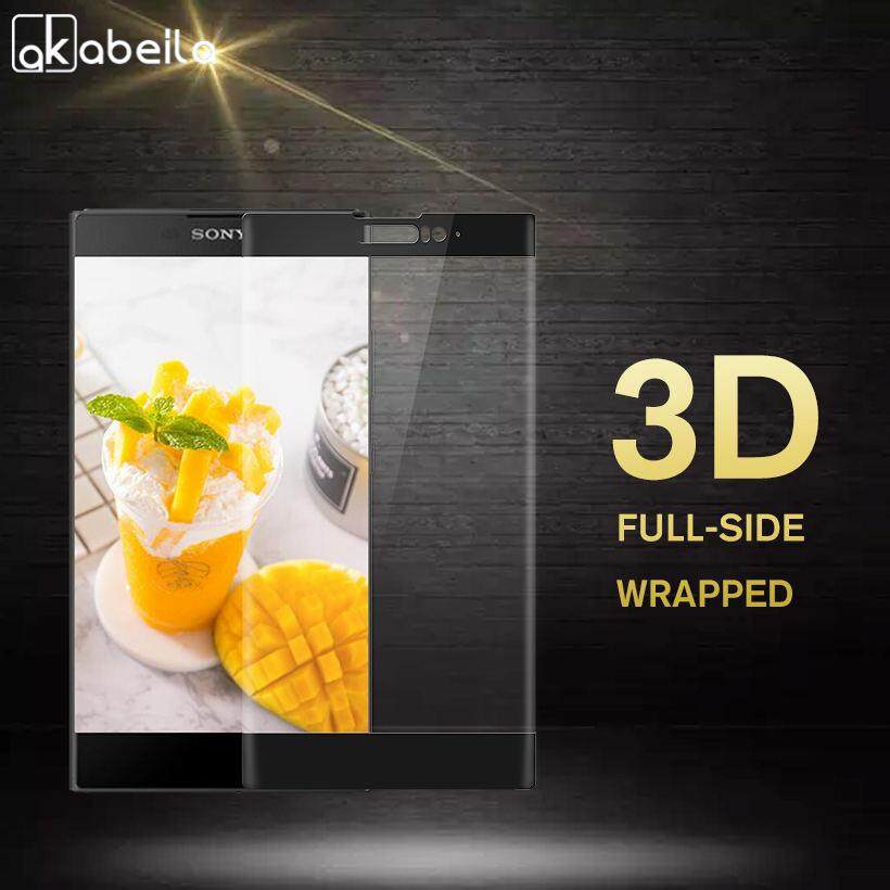 Akabeila 2 Pcs 3D Melengkung Perlindungan Menyeluruh Kaca Kokoh untuk Sony Xperia XA2/H3113/H3123/H3133/H4113/H4133 SM12 5.2 Inch 142X70X9.7 Mm Pelindung Layar Film Safety Case-Intl
