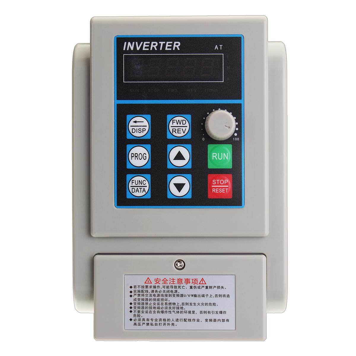 220V 2.2KW 3HP Variable Frequency Drive Inverter CNC VFD Single To Three Phase - intl