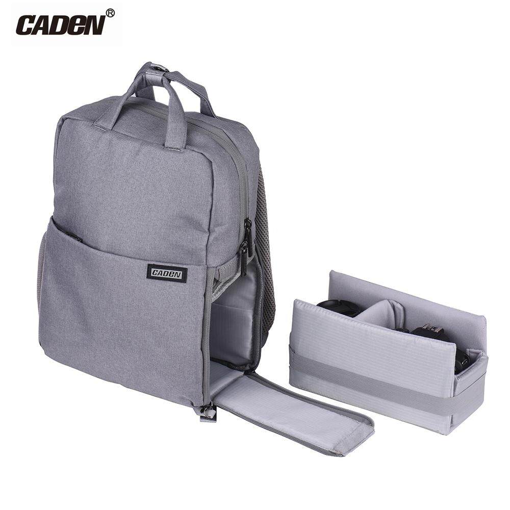 CADEN L5 Anti Guncangan Anti-Air Kamera DSLR Ransel Perjalanan Bahu Tas untuk Canon Nikon Sony DSLR dan Lensa Laptop- internasional