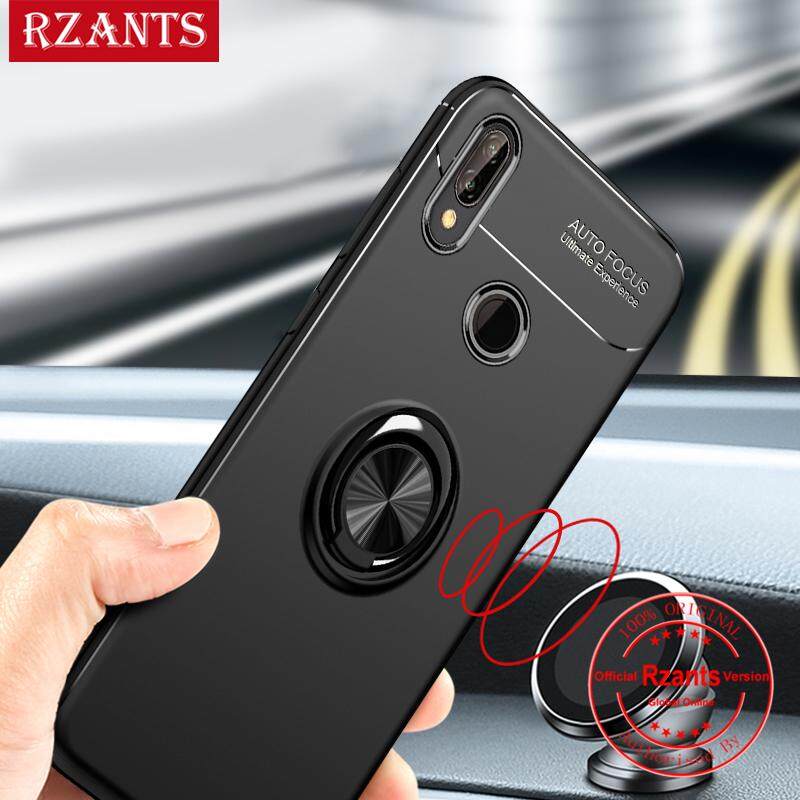 Rzants untuk P20 Lite Case 【Camera Ring】360 Derajat Rotasi dengan Cincin Penopang Dalam Mobil Casing Pelindung Anti Kejut untuk Huawei P20 Lite