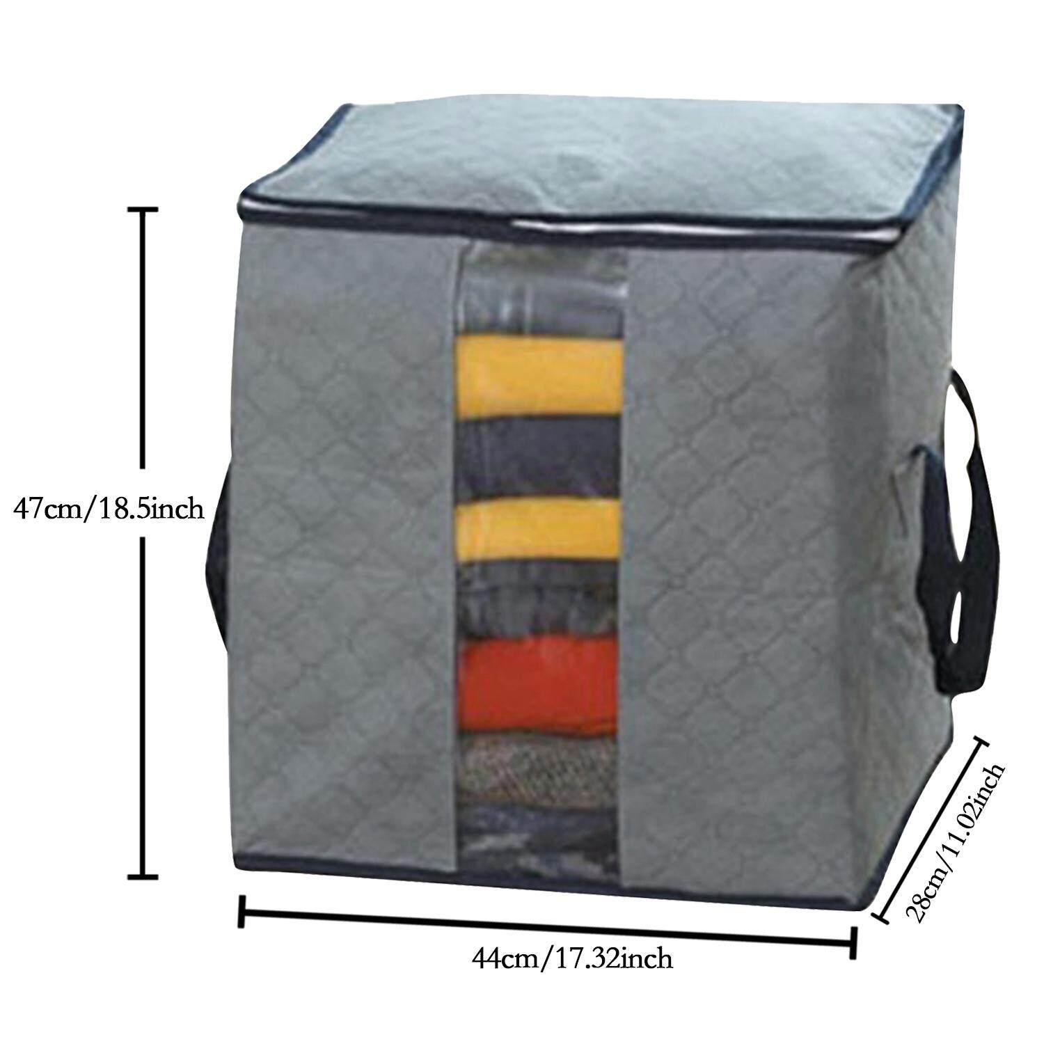 Detail Gambar Weishi Lipat Berkualitas Tinggi Rumah Pakaian Bantal Quilt Penyimpanan Kasus Ruang Saver Non-