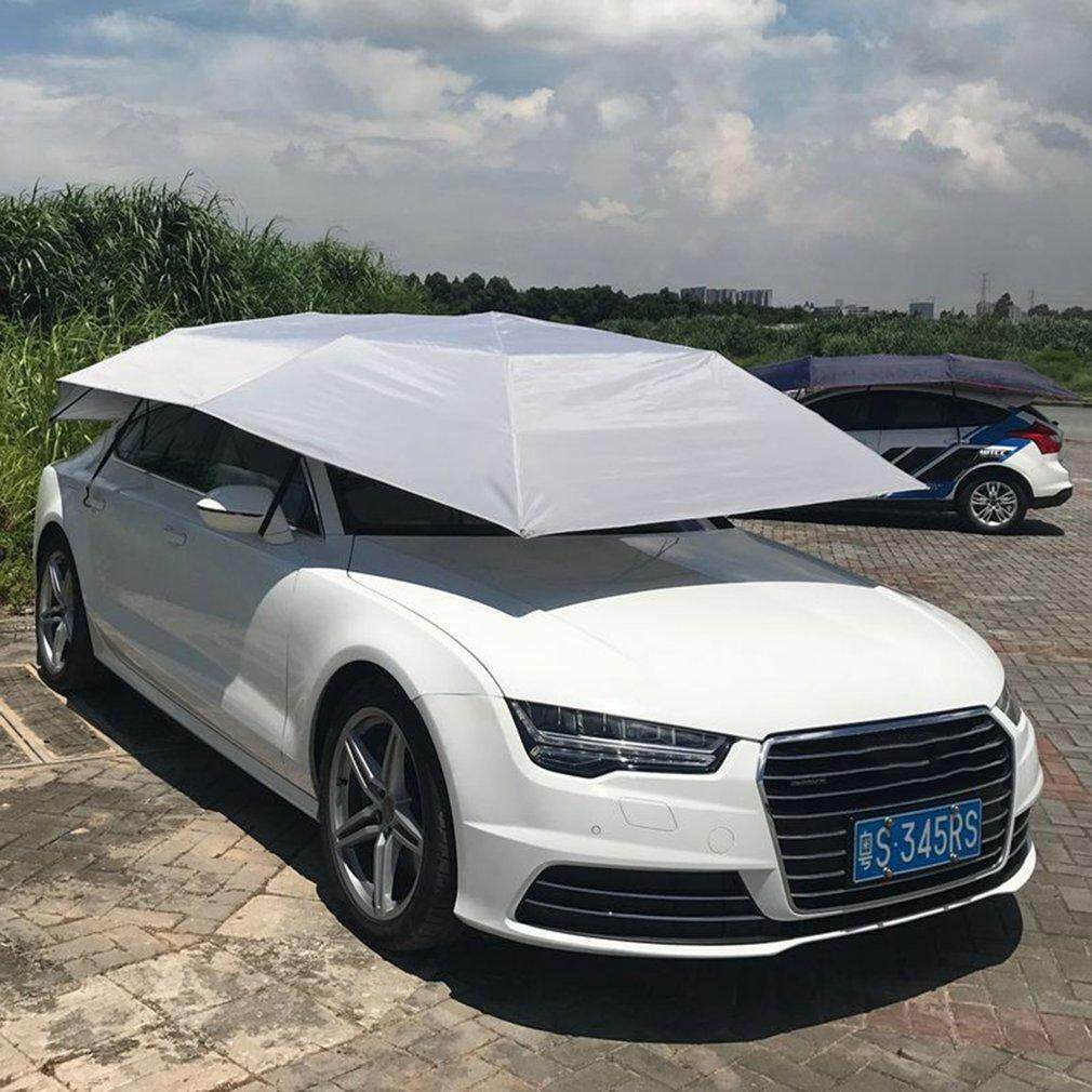 OSMAN Half Automatic Awning Tent Car Cover Outdoor Waterproof Portable Car Umbrella August 2018 - 3 OSMAN Half Automatic Awning Tent Car Cover Outdoor Waterproof Portable Car Umbrella - 3