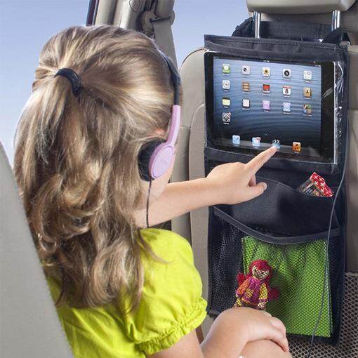 Kursi Mobil Mummy Tas Gantung Anak Ipad Palet Komputer Tablet dengan Anak Perjalanan-Internasional