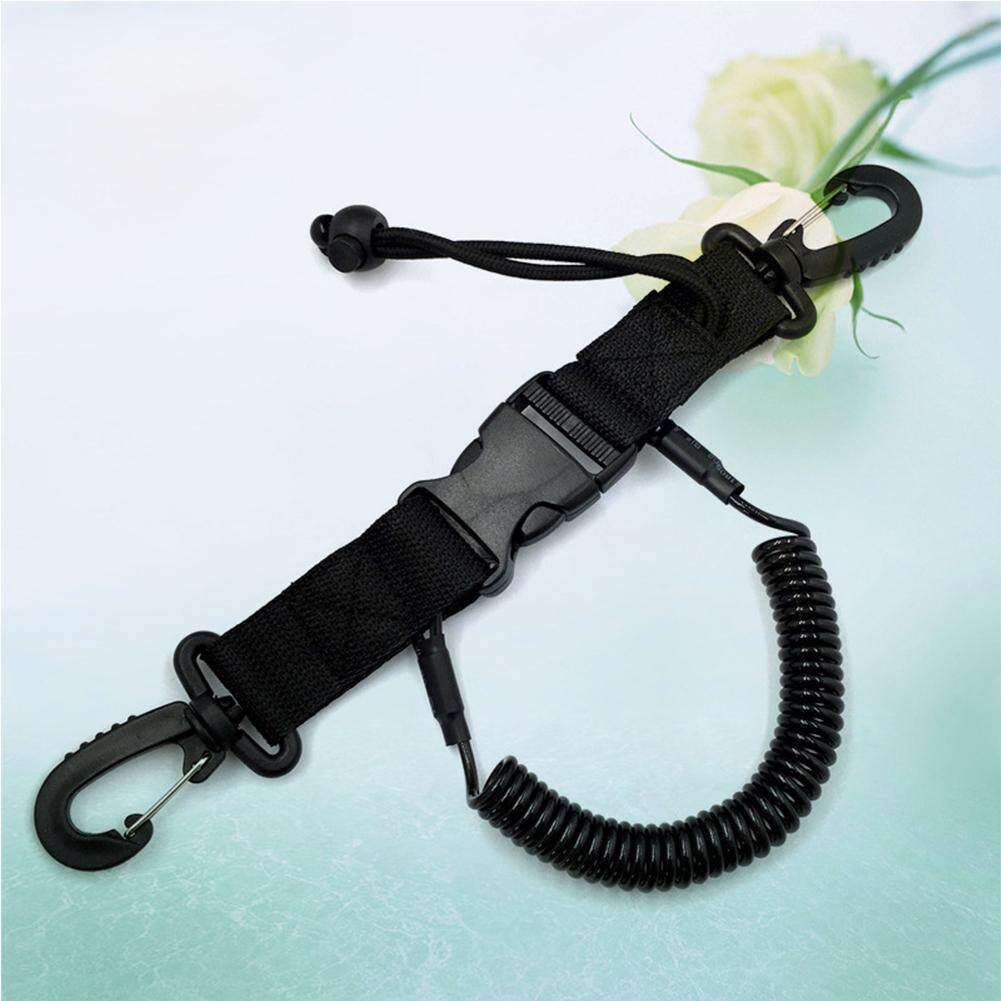 Menyelam Kamera Kumparan Pegas Lanyard dengan Klip & Gesper Rilis Cepat