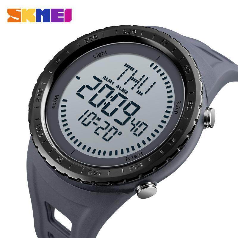 SKMEI New Outdoor Man Sports Compass Watches Fashion Waterproof Watch Digital LED Chronograph 1342 bán chạy