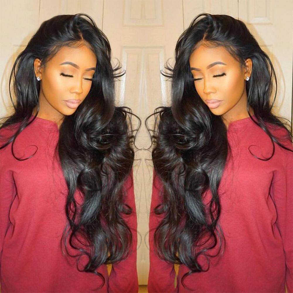 Curly Wig Glueless Full Lace Wigs Black Women Indian Remy Human Hair Lace Front Erpstore - intl