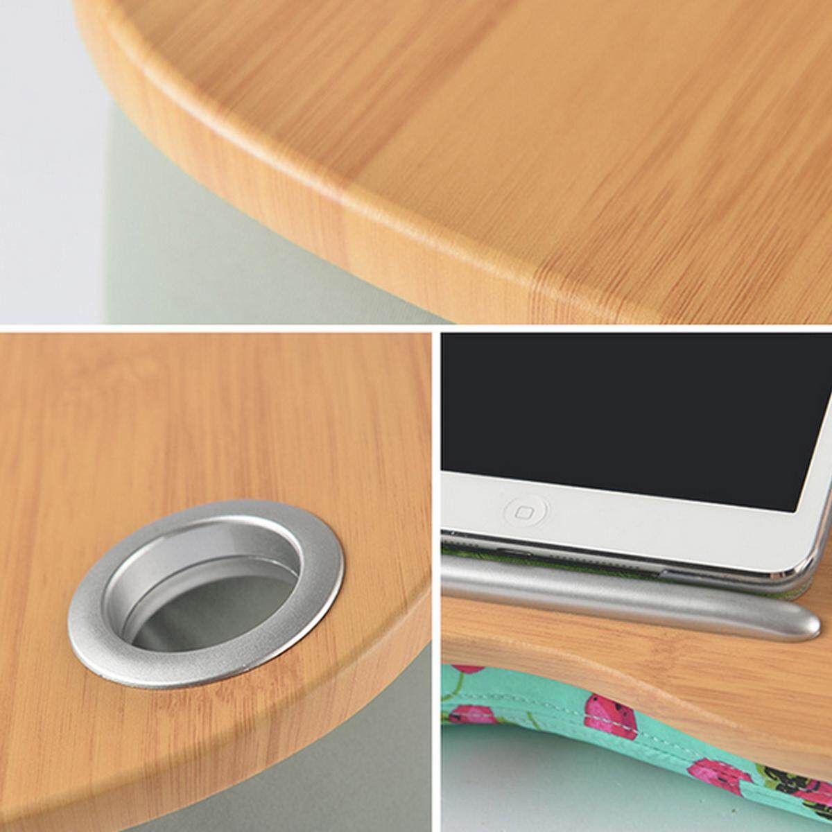 Multifunctional Lap Laptop Pillow Desk Tablet Notebook Table Stand Bed Sofa Tray Grey Jun 2018 - 4 Multifunctional Lap Laptop Pillow Desk Tablet Notebook Table Stand Bed Sofa Tray Grey - 4