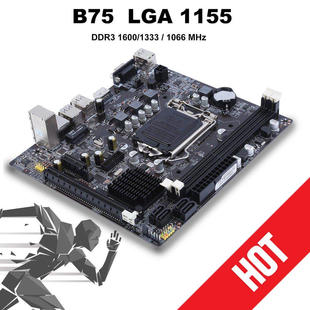 Komputer Desktop B75-1155 tahan lama Mainboard Motherboard CPU antarmuka LGA 1155